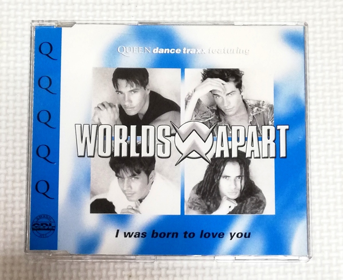 CD WORLDS APART ワールズアパート I WAS BORN TO LOVE YOU (Freddie Mercury曲)/蘭盤拍卖