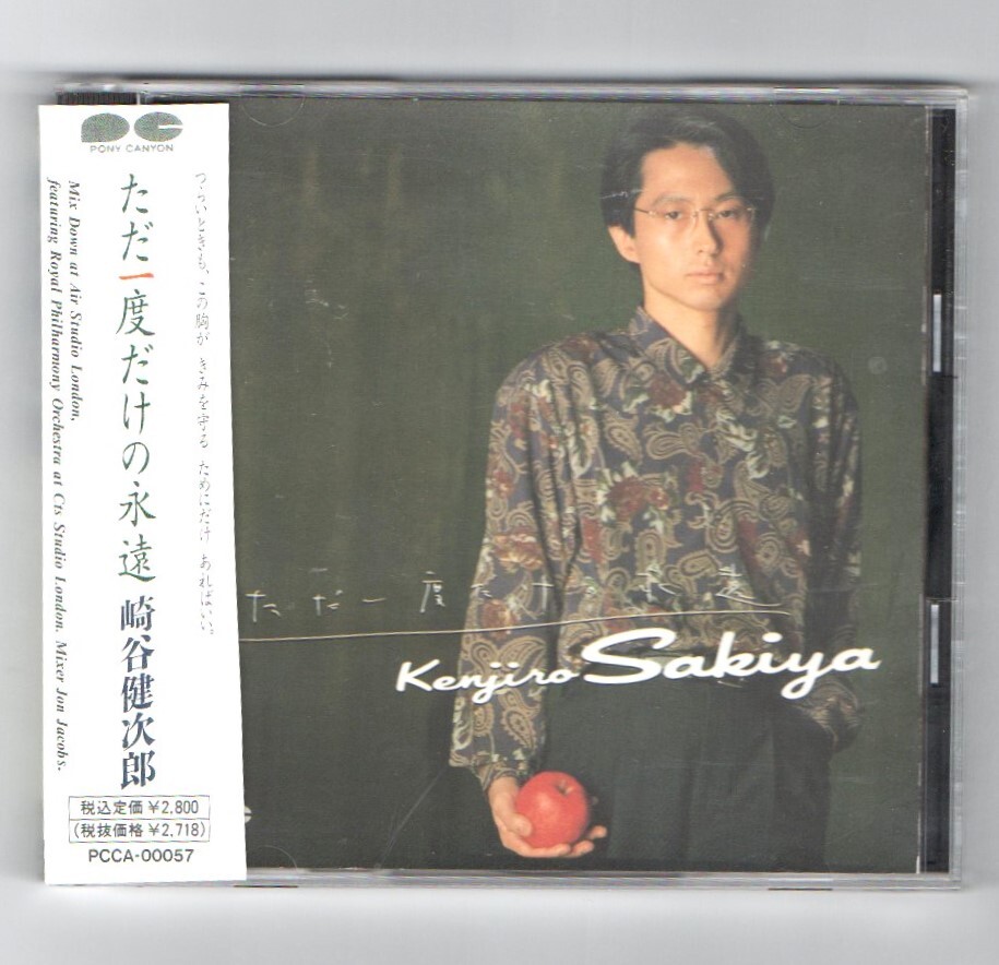 Ω 崎谷健次郎 10曲入 1990年 CD/ただ一度だけの永遠/さよならも言わずに Because Of Love 収録/ビジョン VIZION拍卖