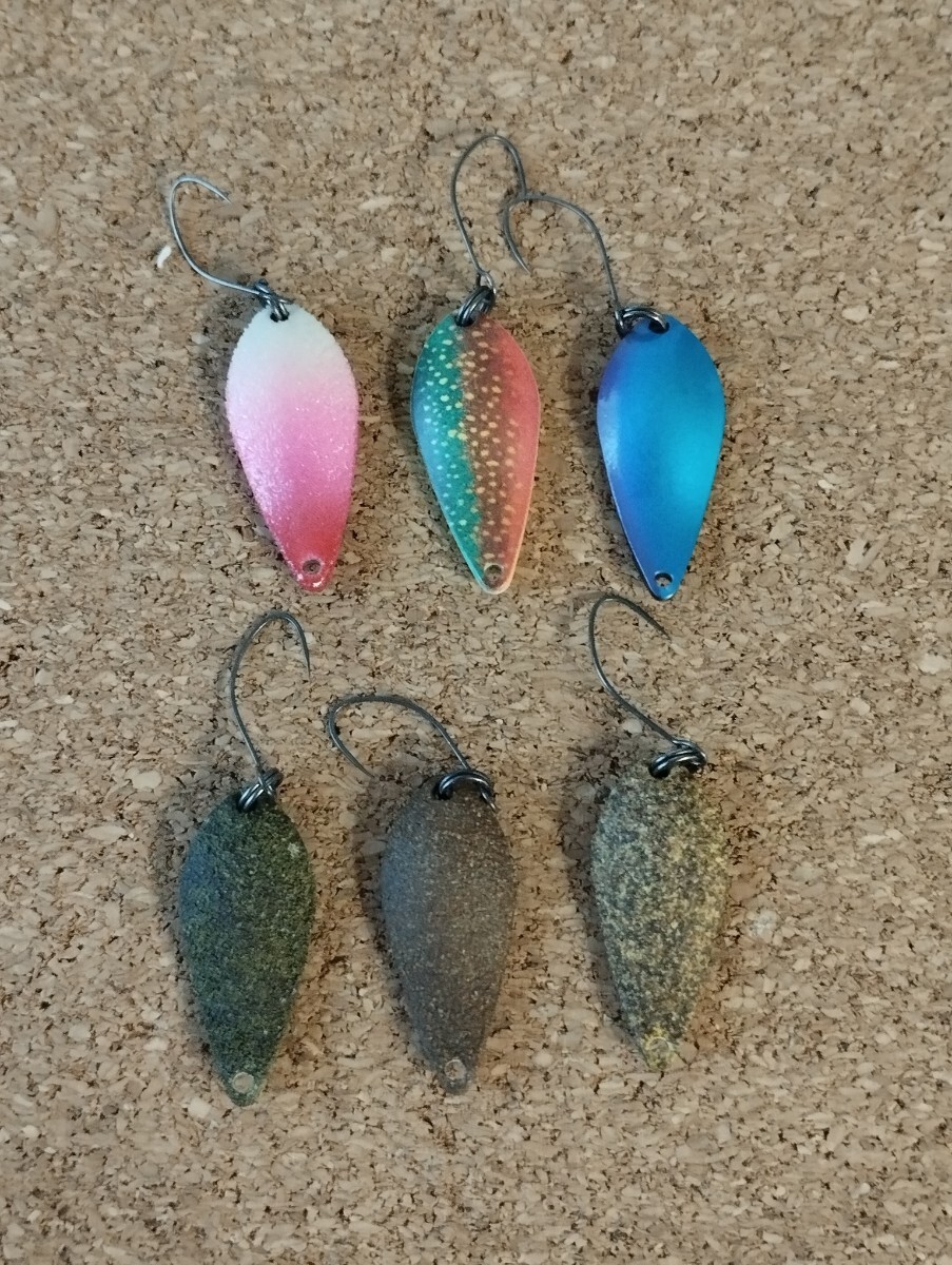 《4316A》美品 アルフレッド アルフスプーン 0.9g ジュラルミン 6枚セット拍卖