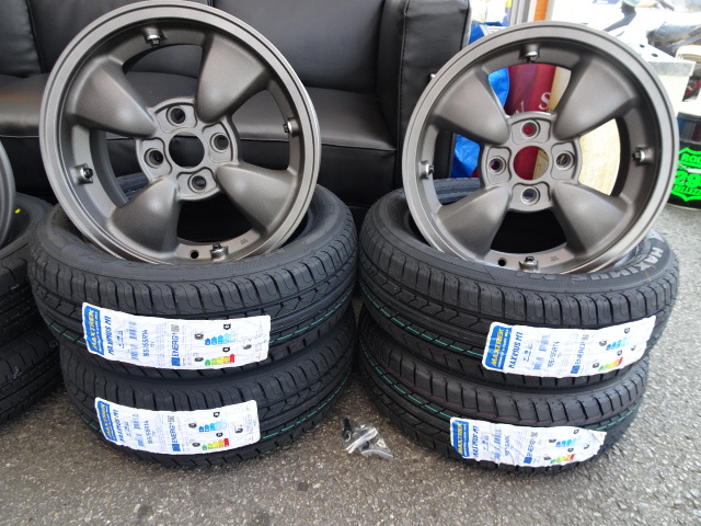 新商品 ゴッティ 6J-14 100/4H 海外製 165/55R14 新品 軽自動車拍卖