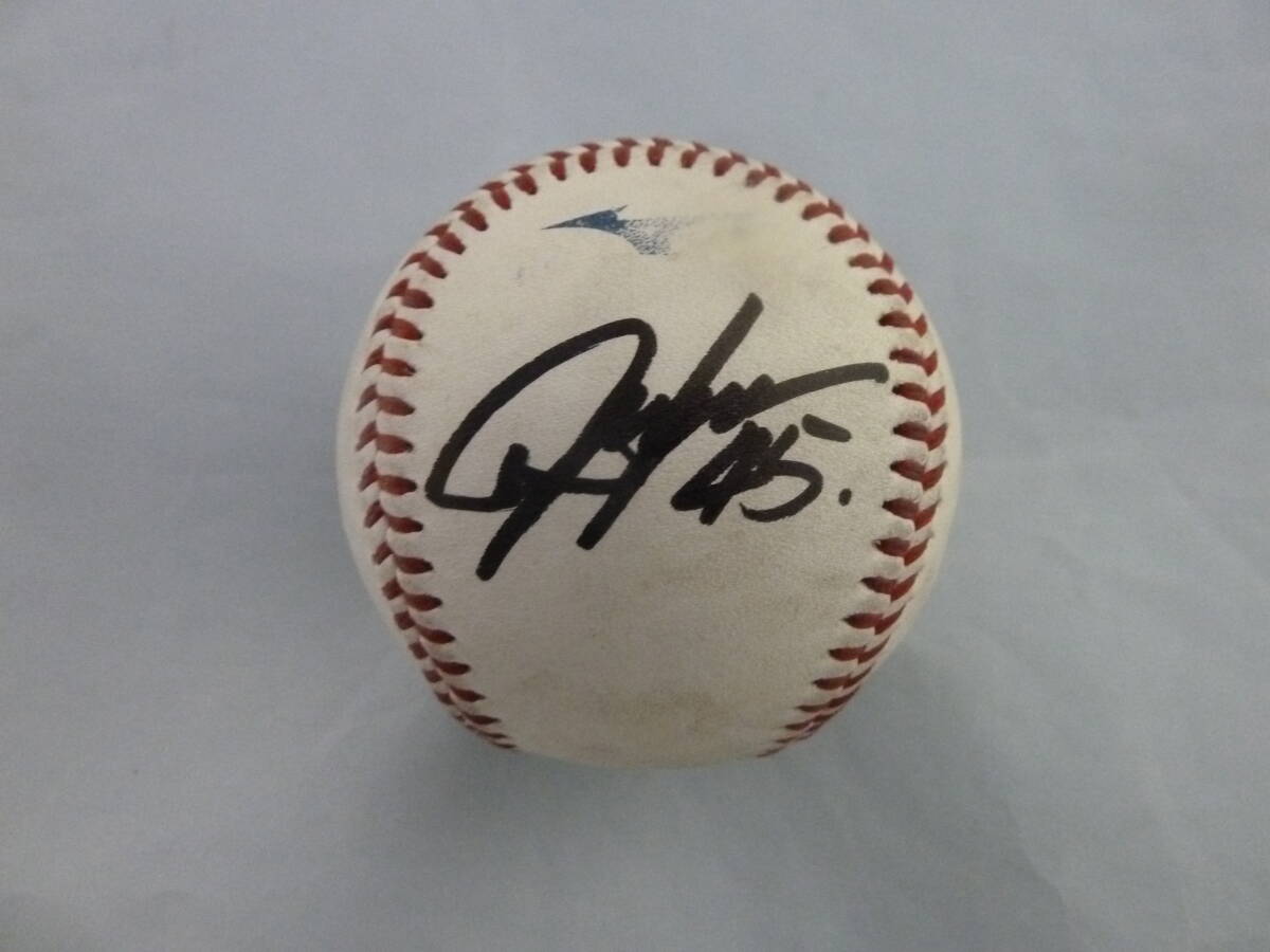 中日ドラゴンズ 土田龍空選手♯45 直筆サイン入り使用済NPB公認ボール 激レア ラスト1品!拍卖