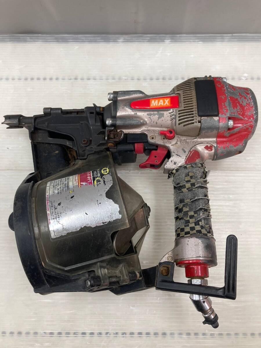 【中古品】【0924】★マックス(MAX) スーパーネイラ 【改正JIS N90釘対応 パワー重視】 HN-90X1 ITULBECF72MU拍卖