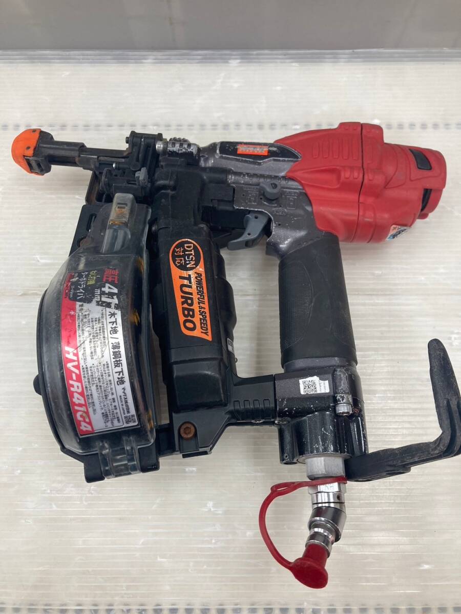 【中古品】【0924】★MAX(マックス) 41㎜高圧接続ターボドライバ クールグレー HV-R41G4-G IT1F56LLNVGG拍卖