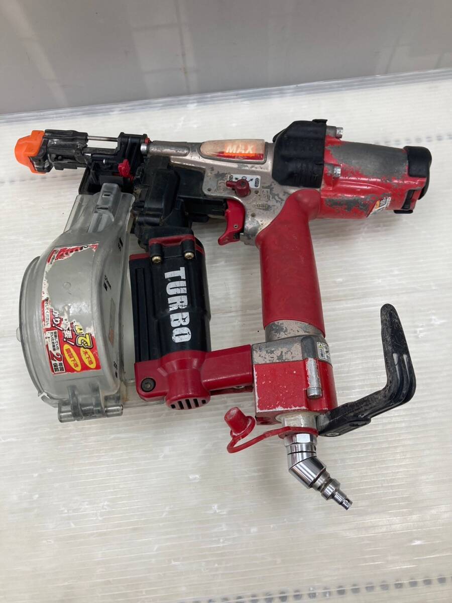 【中古品】【0924】★MAX 高圧ターボドライバ HV-R41G1 IT54JB9YE43E拍卖