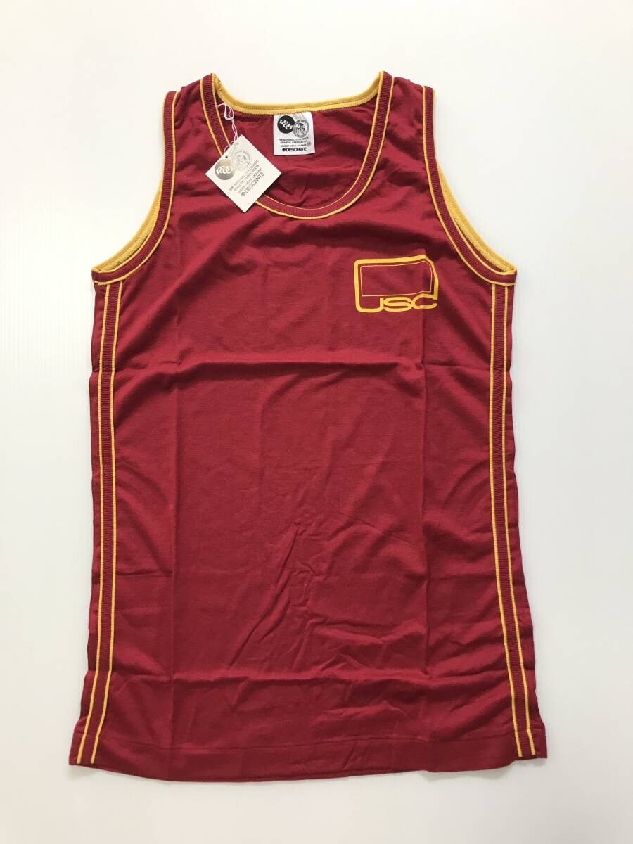 当時物 未使用 デッドストック デサント DESCENTE ランニングシャツ タンクトップ 品番:NSO-04914 サイズ:M  HF4011拍卖