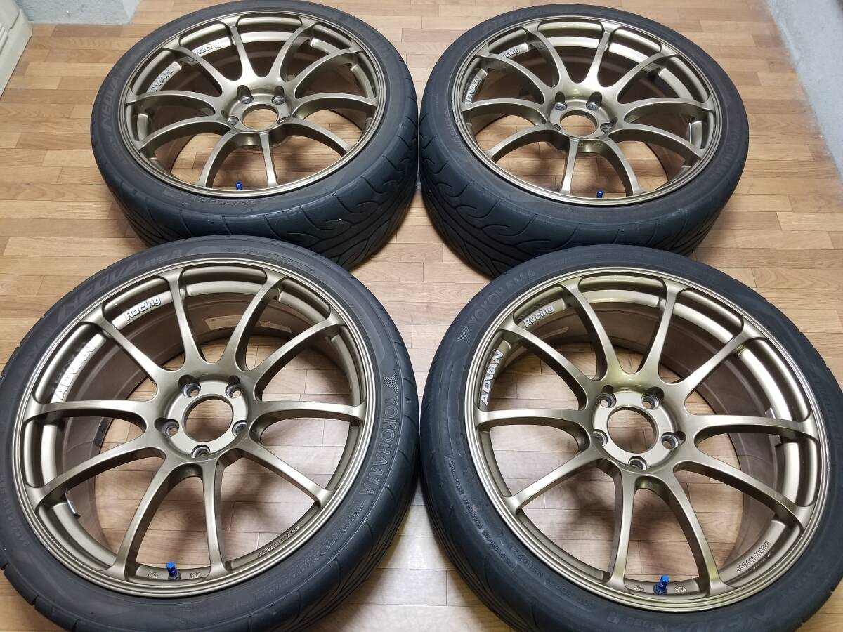 【超希少】19インチ 8.5J +45 PCD114.3 ADVAN Racing RZ Neova AD08R WRX STI VAB GVB GRB S4 VAG GVF GRF レヴォーグ GDB RS GT R6 RG TC拍卖