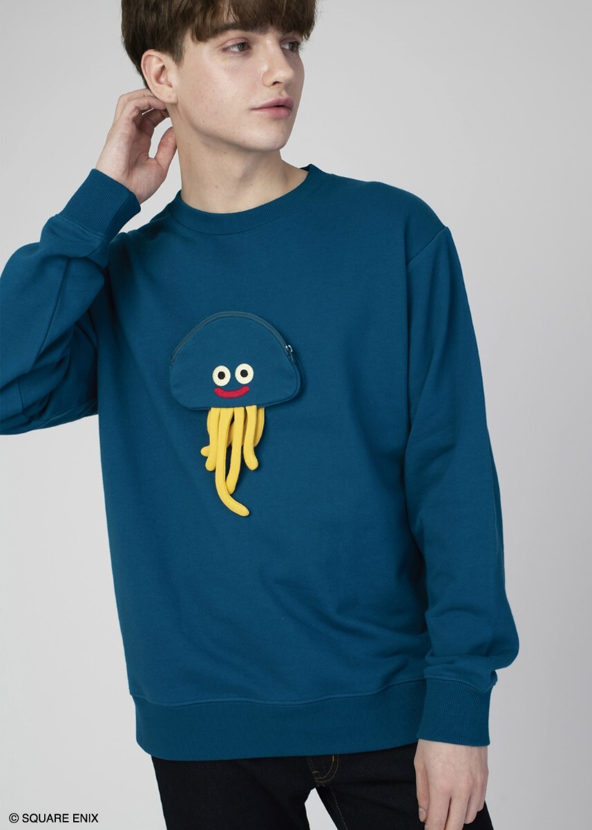 新品未使用!グラニフ ドラゴンクエスト ドラクエ ホイミスライム ホイミン ライアン トレーナー スウェット メンズ Sサイズ 拍卖