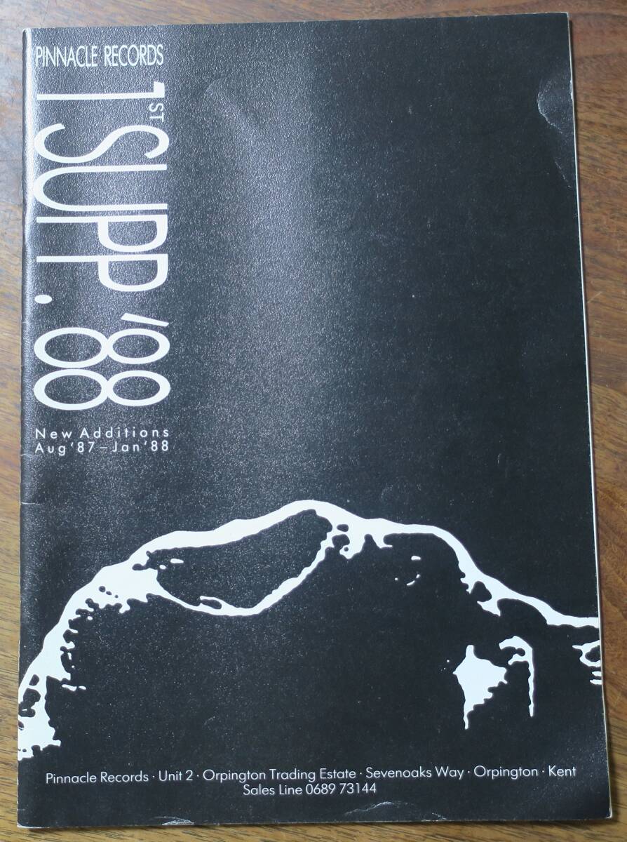Pinnacle Records Catalogue1988CHERRY RED/ARC/ABSTRACT/ACE/ALPHABET/BEAT GOES ON/BEDROCK/BUFFALO/CHANDOS/BLUE AUGUST/PWL/SST/MAXOS拍卖