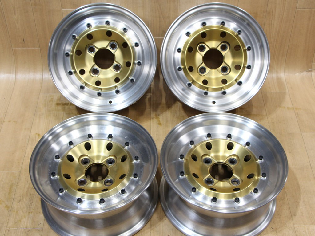 B536 旧車 激レア 絶版 FURALCO RACING FORG レーシング フォージ 14X6.5J+15 6J+15 PCD114.3 JDM USDM AE86 ケンメリ ハコスカ GX71 GX70拍卖