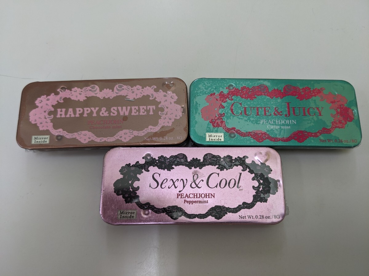 新品未開封 PEACHJOHN PJ ピーチジョン タブレットケース 3種セット 拍卖