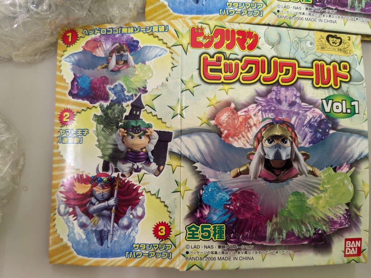 新品未開封 ビックリワールド ビックリマン フィギュア 全5種 ヘッドロココ クロスエンジェル ヤマト王子 ヘラクライスト 拍卖