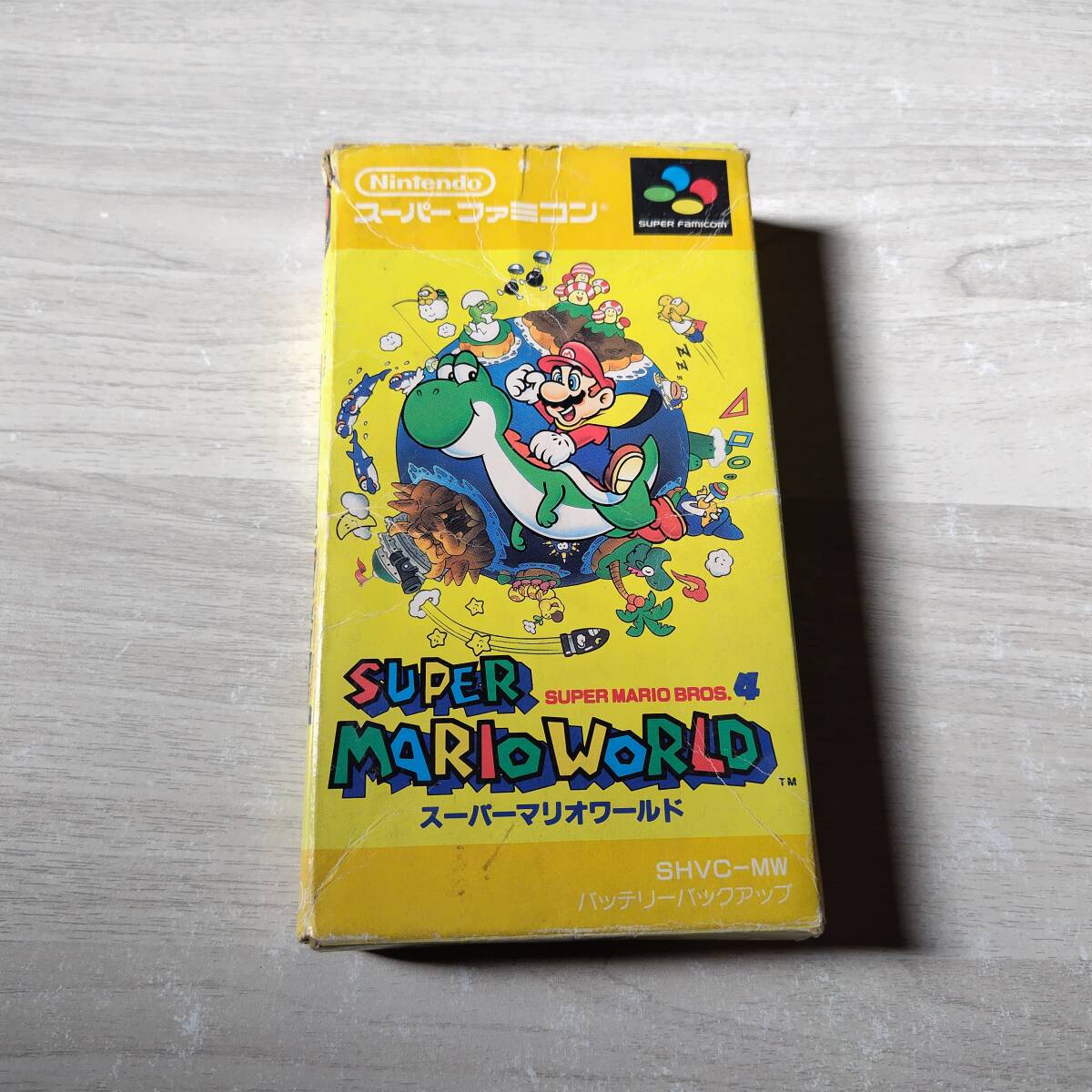 ◯SFC スーパーマリオワールド   箱説付き  何本でも同梱OK◯拍卖