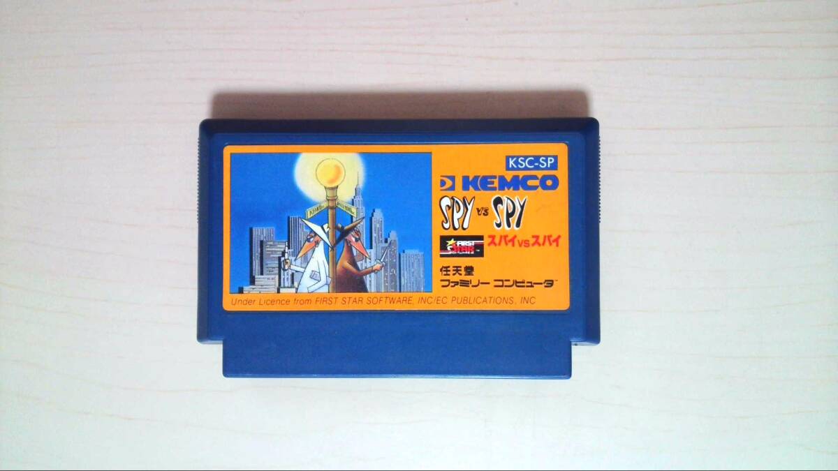 【FC】ファミコン SPY VS SPY スパイVSスパイ拍卖