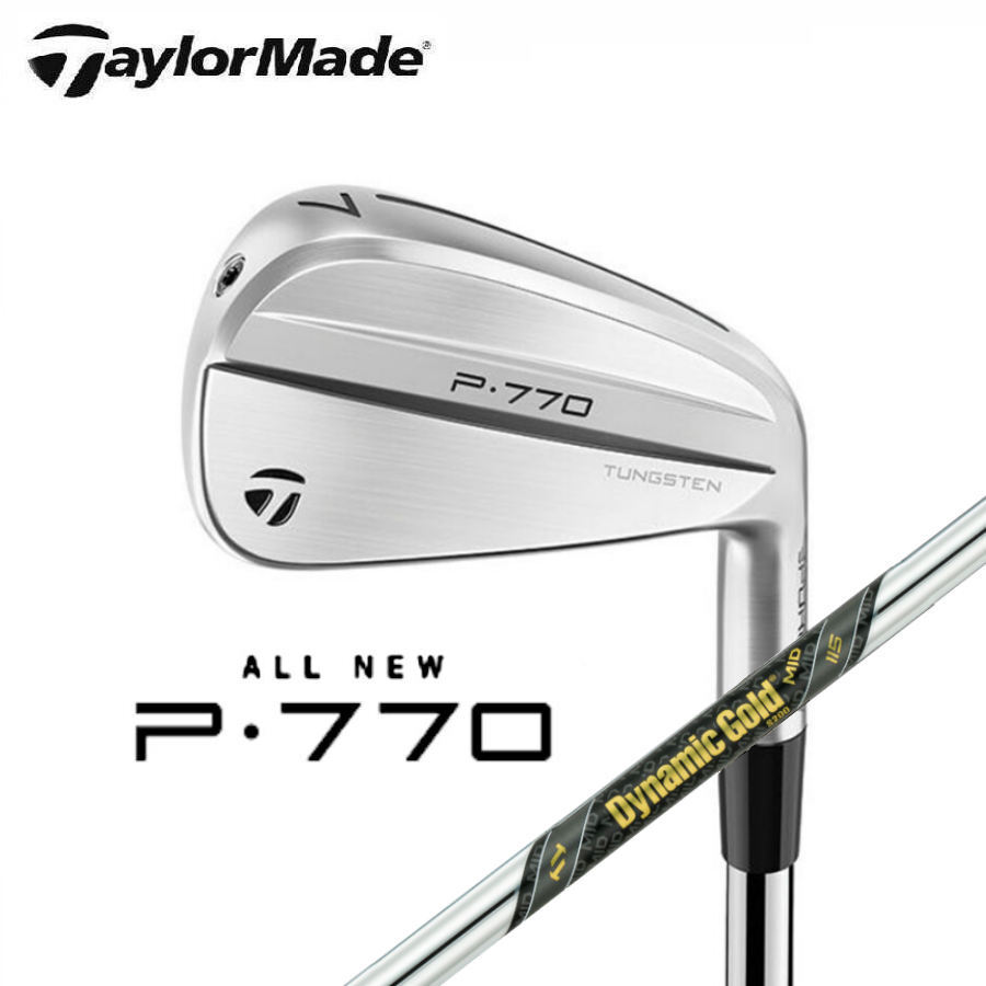 ★☆テーラーメイド 日本仕様 “ P・770 IRON ” 6~P × DG MID115 (S200) 新品☆★拍卖