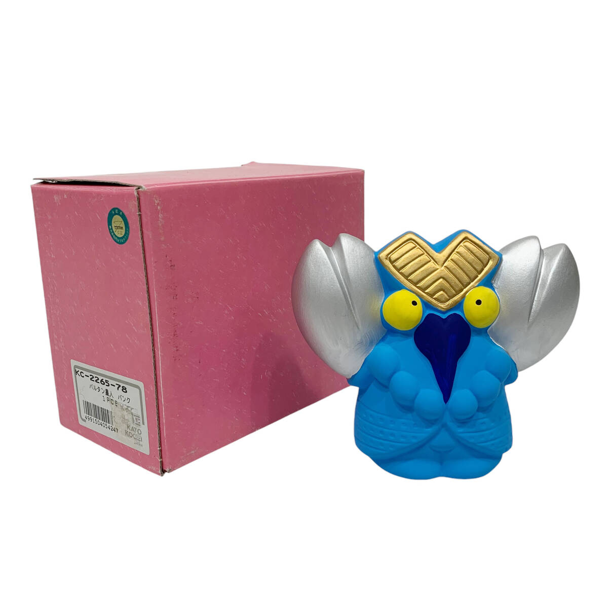 /24C643_1 バルタン星人 バンク KC-2265-78 貯金箱 陶器 ほぼ未使用品 現状品 中古拍卖