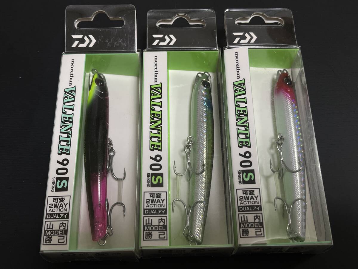 ⑥ ■■ 新品 ダイワ モアザン バレンテ 90S 11.8g 3色セット Daiwa ■■ B2.09拍卖