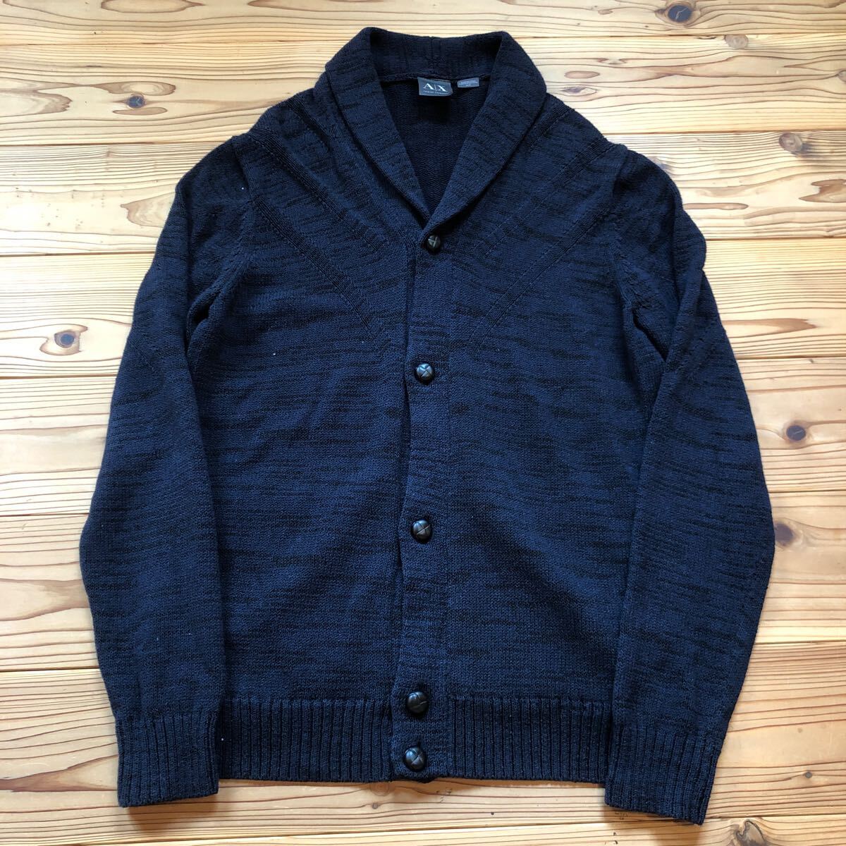 アルマーニ ショールカラーニットセーター M拍卖