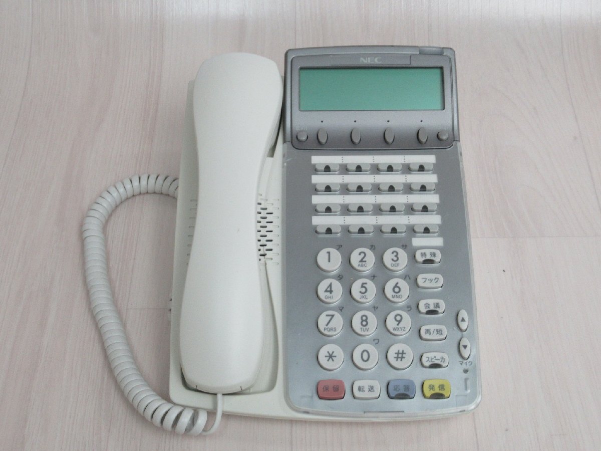 ▲NEC DTR-16D-1D(WH) 電話機 綺麗 保証有 ZZT 2289 o拍卖