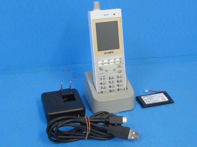 Ω YB 2950 ∞ 保証有 15年製 日立 デジタル コードレス HI-D9PS 電池付 ・祝10000!取引突破!拍卖