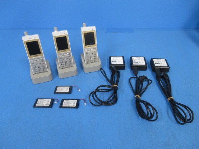 ΩYG 355 o 綺麗 保証有 日立 デジタルコードレス HI-D9PS 電池付 3台 16年製・祝10000!取引突破!!拍卖