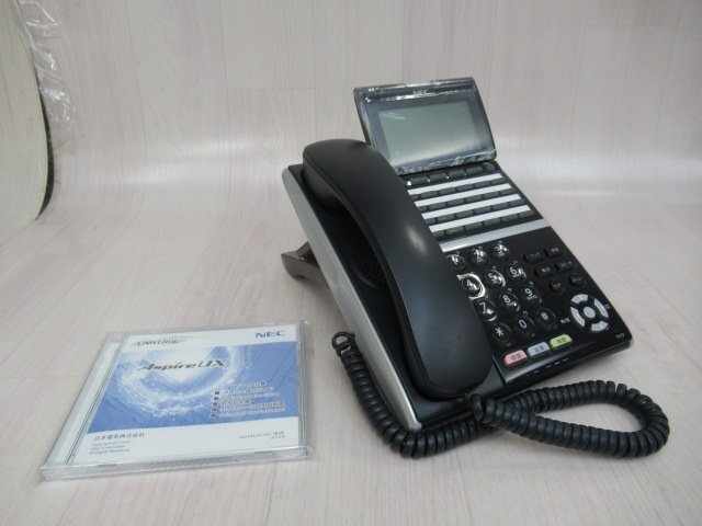 NEC DTZ-24D-2D(BK)TEL AspireUX 綺麗 マニュアル集 CD-ROM付 保証有 ア 17210※拍卖