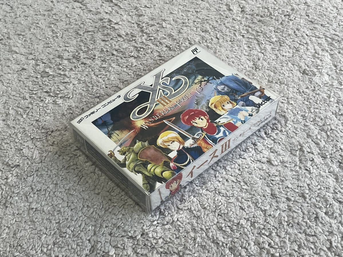 ゲームバランスは良作! 新品未使用 美品 完品 激レア イースlll 3拍卖