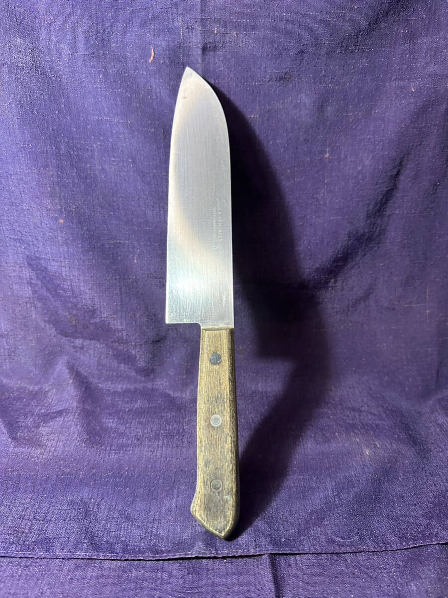 料理包丁 三徳包丁 JA HENCKELS * INTERNATIONAL - ROSTFREI在銘現状品拍卖