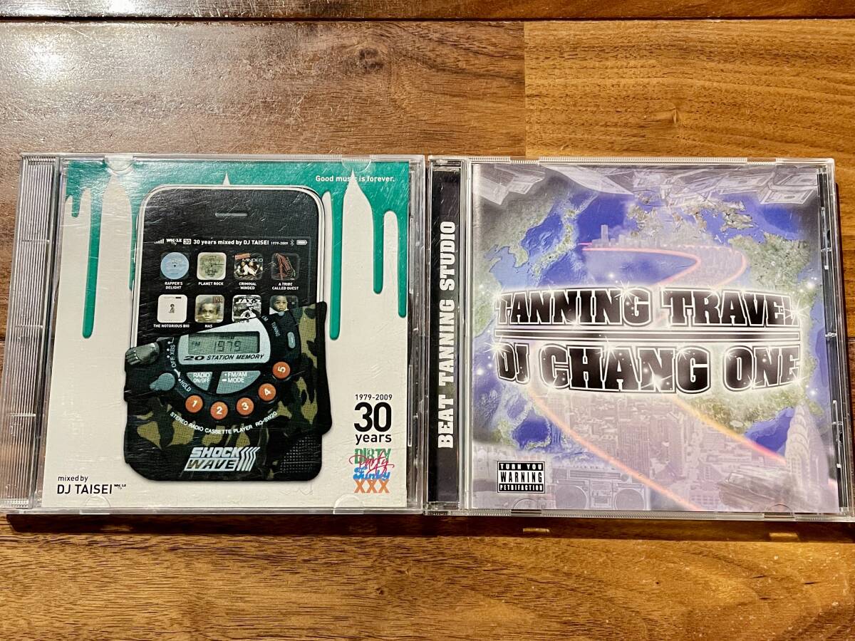 HIP HOP MixCD DJ TAISEI DJ CHANG ONE 2枚セット ユーズド !!拍卖