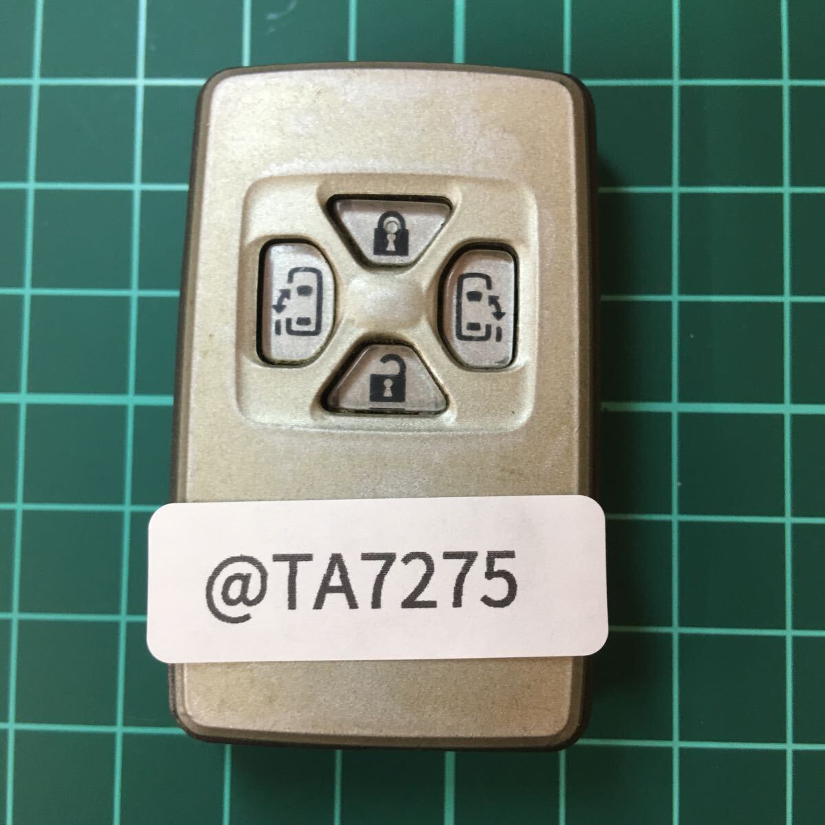 @TA7275 トヨタ 271451-6230純正 キーレス アルファード ヴェルファイア ノア ヴォクシー等 4ボタン 電動スライド拍卖