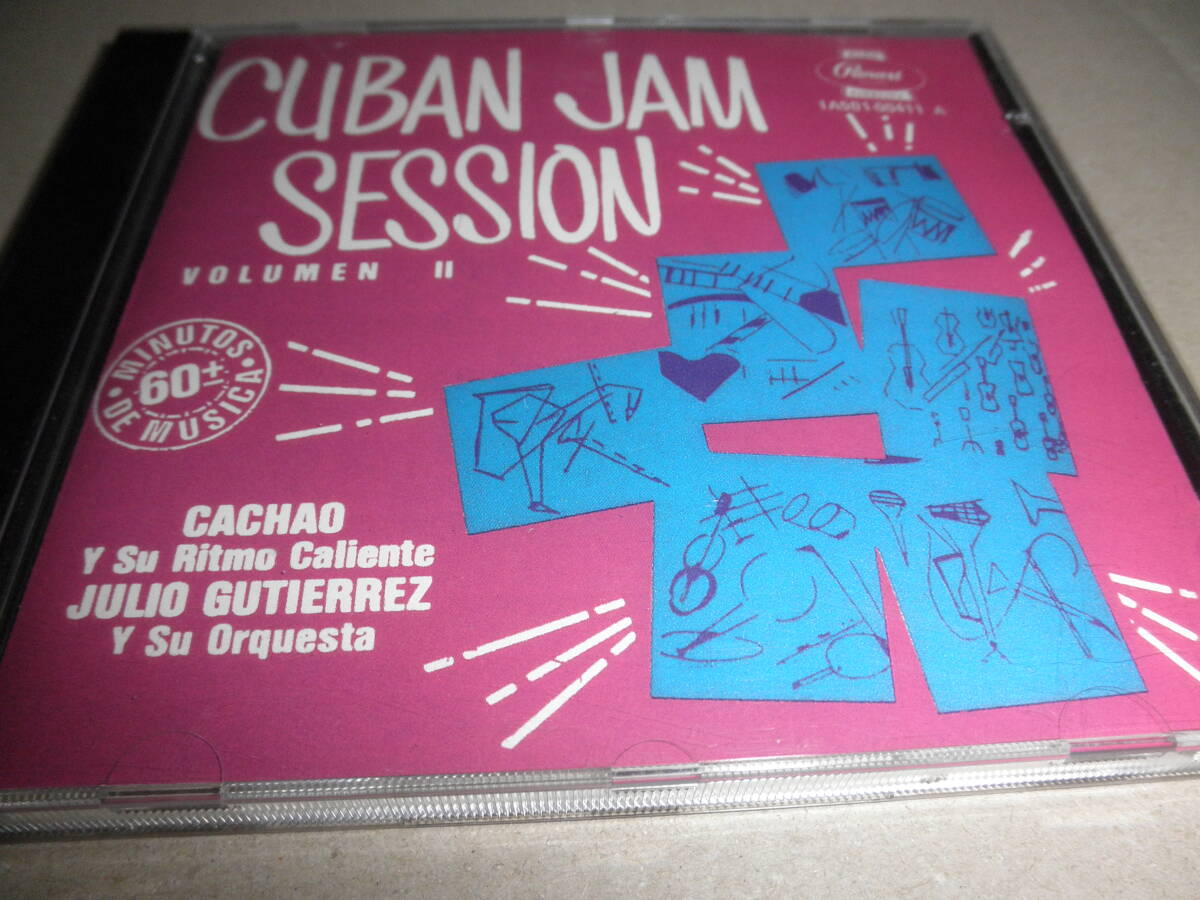 輸入盤 CACHAO/JULIO GUTIERREZ★キューバン・ジャム・セッション VOL.Ⅱ♪ 南米 ベネズエラ拍卖