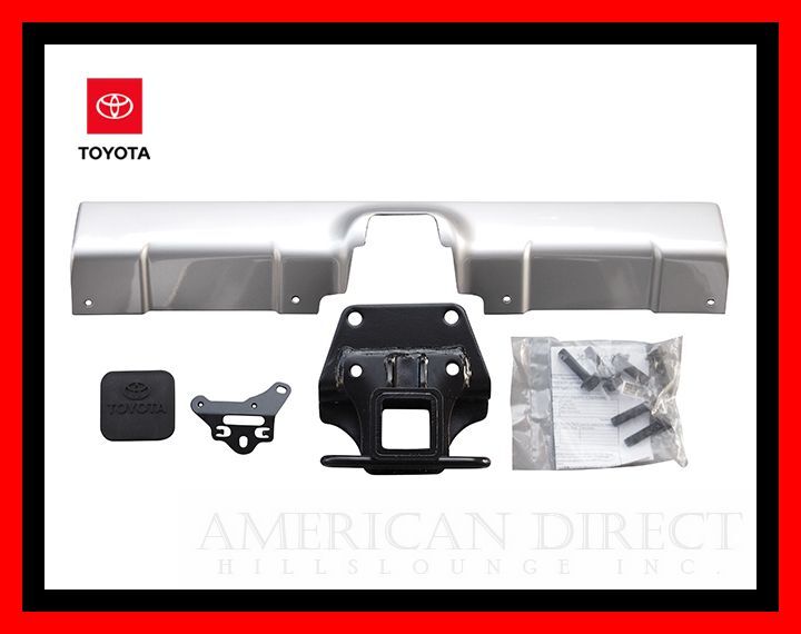 【入手困難/US/トヨタ/純正】FJクルーザー ヒッチメンバーキット/リアバランスパネル シルバー バック リア ボート トレーラー 釣り ヒッチ拍卖