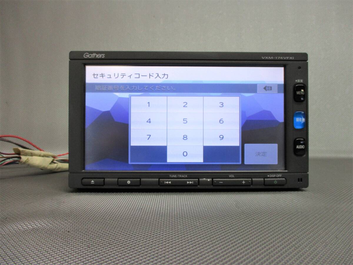 ★☆ホンダ純正 Gathers VXM-174VFXI セキュリティーロック ジャンク☆★拍卖