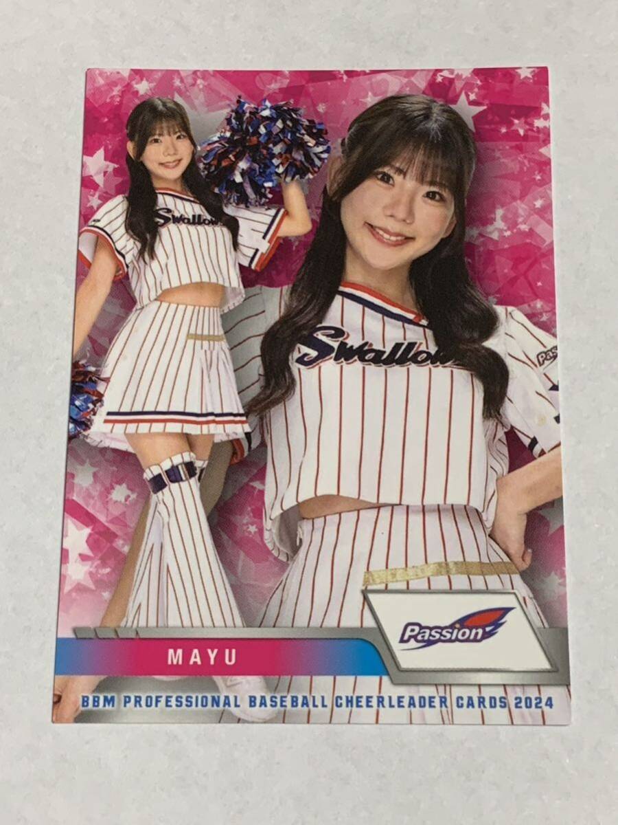 MAYU 2024 BBM チアリーダー レギュラーカード ヤクルト Passion 即決拍卖