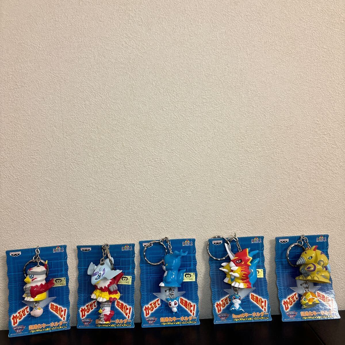 デジモン アドベンチャー 02 超進化 キーホルダー フィギュア ポロモン ホークモン ホルスモン チビモン ブイモン フレイドラモン 他 拍卖