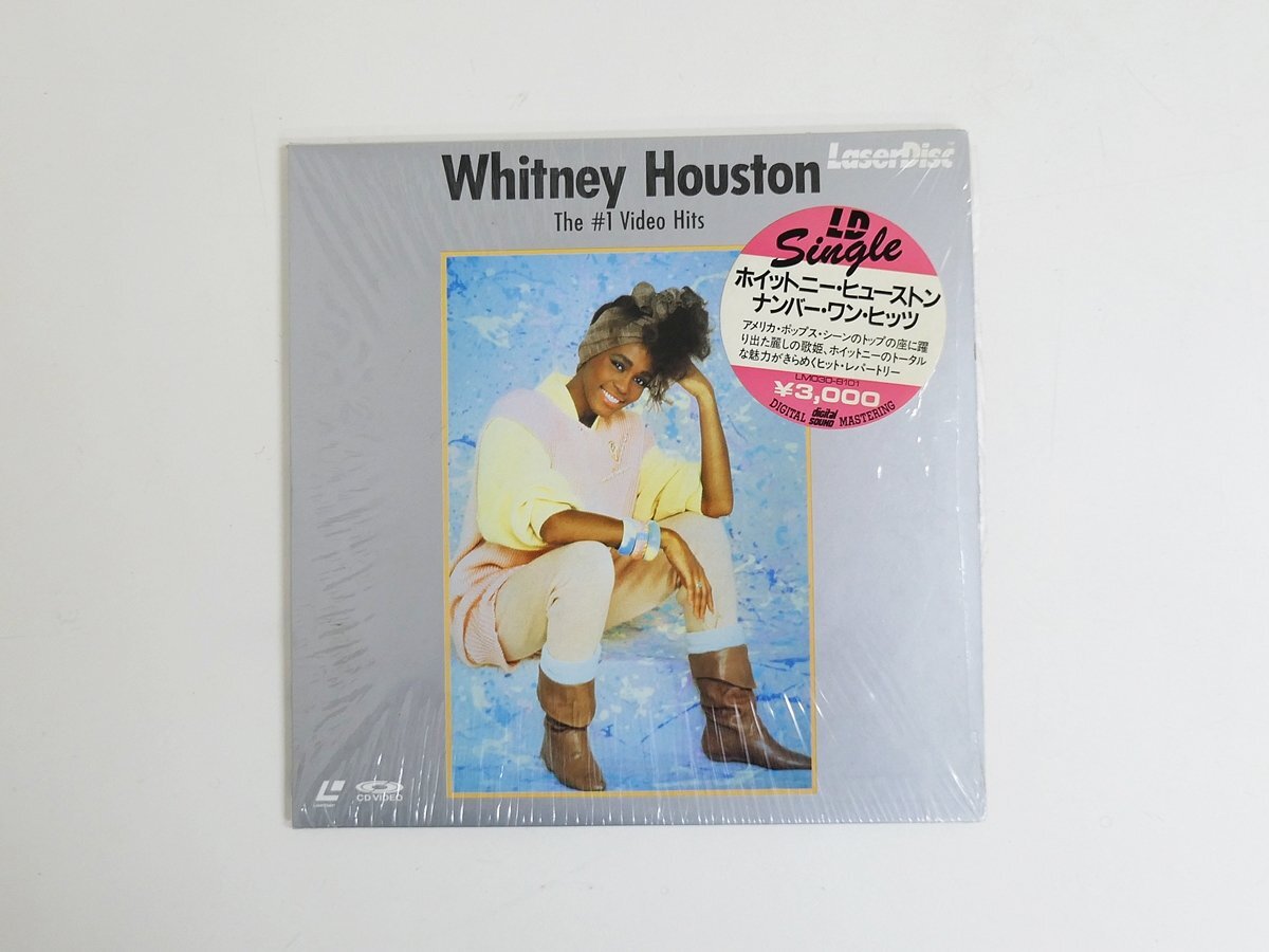 【26】 LD レーザーディスク ホイットニーヒューストン THE #1 Video Hits ナンバーワンヒッツ拍卖