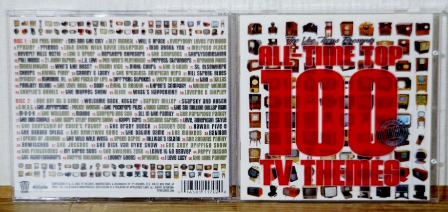 廃盤2CD♪海外TVテーマ ORIGINAL100曲★ナイトライダー マイアミバイス 特攻野郎Aチーム スタスキー&ハッチ バットマン拍卖