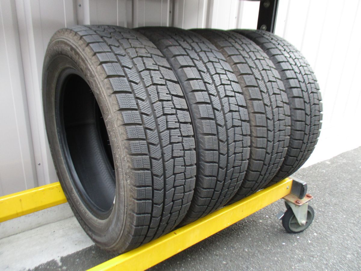 ★☆195/65R16 92Q ダンロップ WINTER MAXX WM02 スタッドレス 2019年製 4本 送料込 T43800816☆★インボイス領収書発行可能拍卖