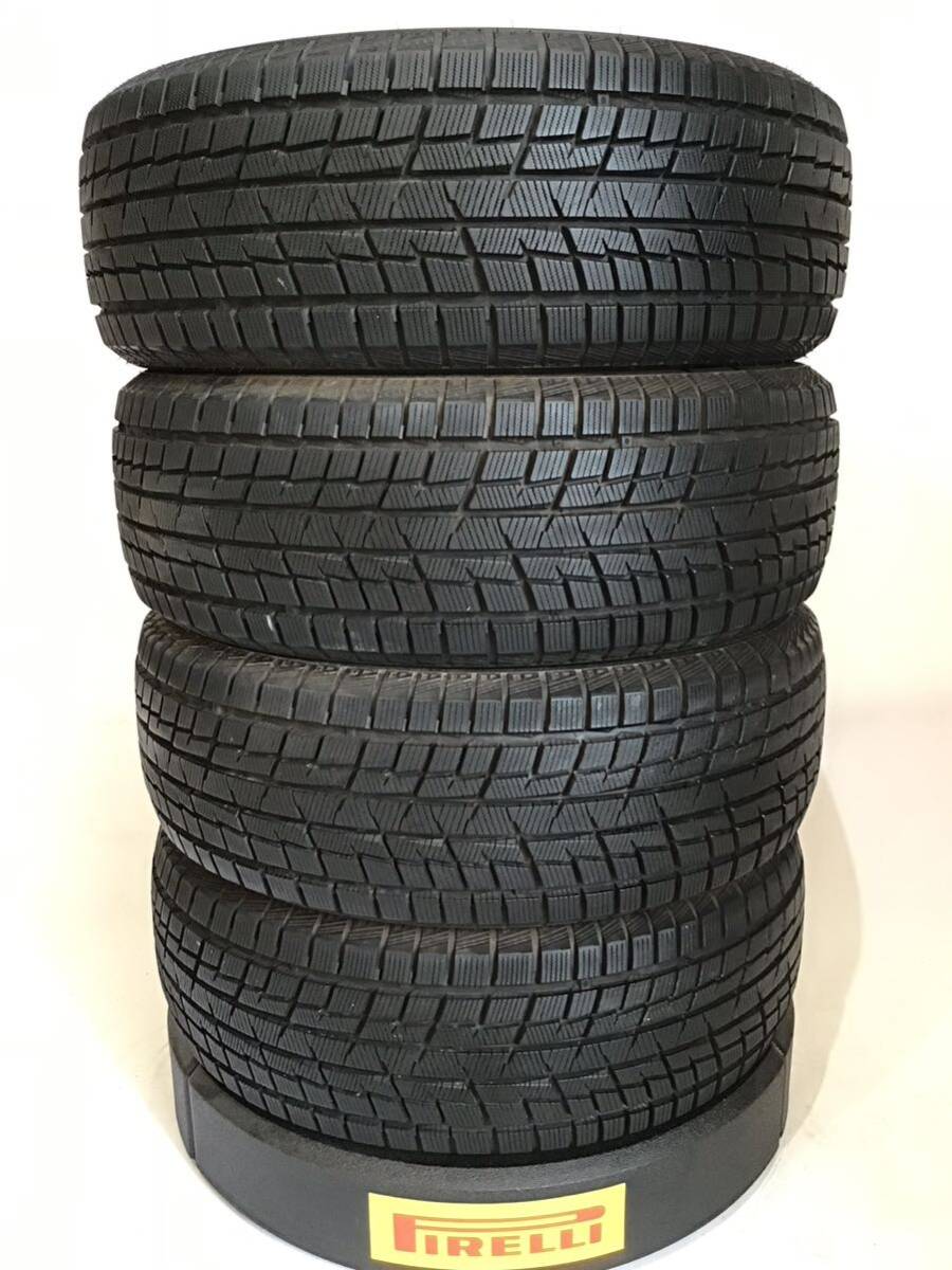 ★バリ溝★COOPERTIRES WEATHER-MASTER ICE600 225/55R19 99T スタッドレスタイヤ中古品4本拍卖