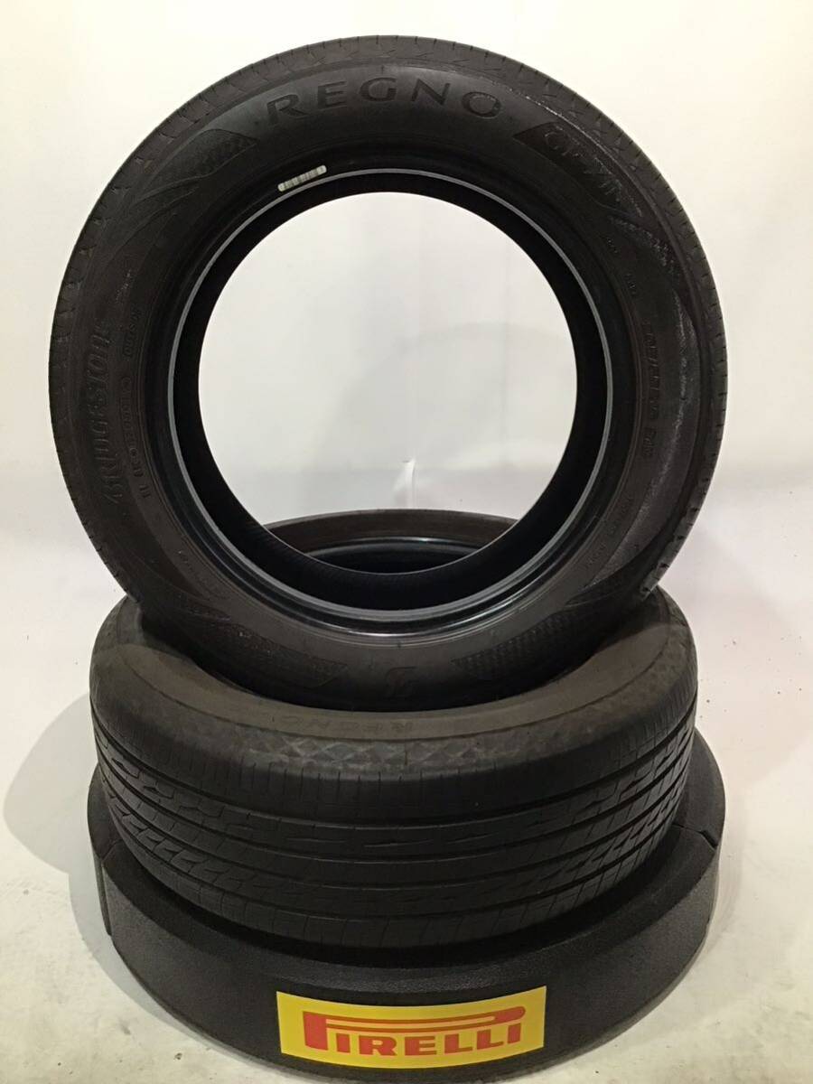 ★BS高級タイヤ★BRIDGESTONE REGNO GR-XⅡ ブリヂストン レグノ 205/55R16 91V 中古品2本拍卖