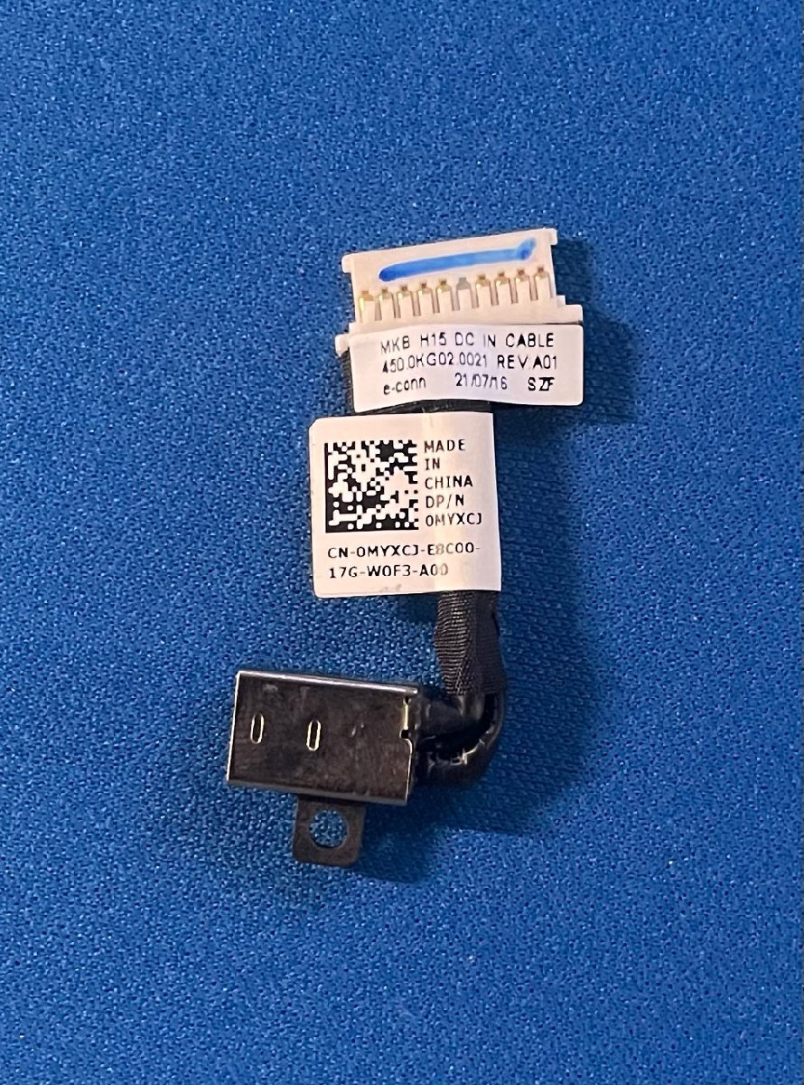 純正 新品 DELL Inspiron 7501(P102F) 等用 DCジャック ケーブル 0MYXCJ拍卖