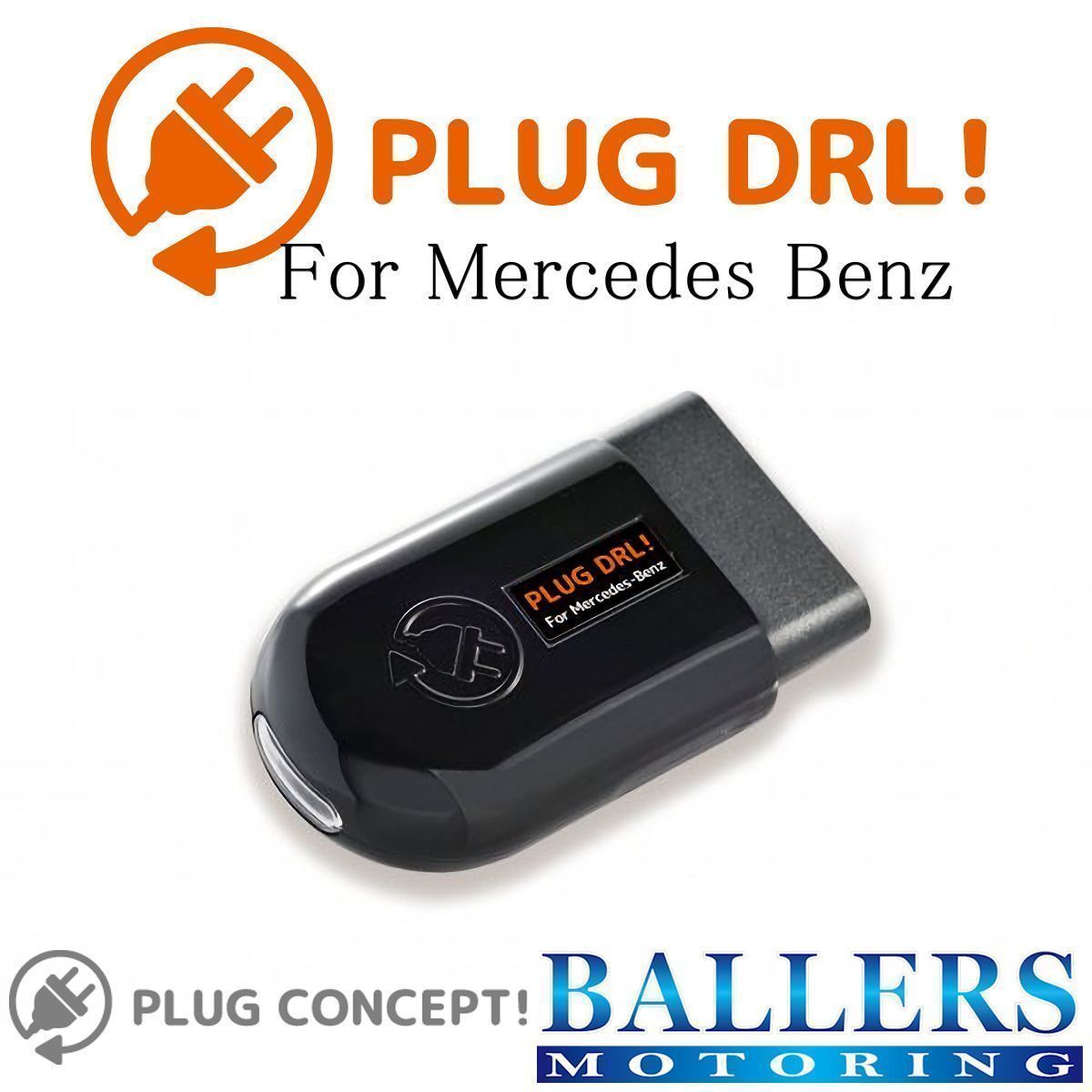 PLUG DRL! ベンツ X156 GLAクラス デイライト コーディング 差し込むだけで設定完了! ポジションランプ BENZ 欧州仕様! 日本製拍卖