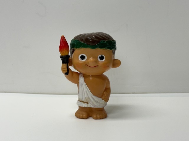 【1781】☆ビンテージ ソフビ貯金箱 / 富士銀行 ボクちゃん オリンピック ☆拍卖