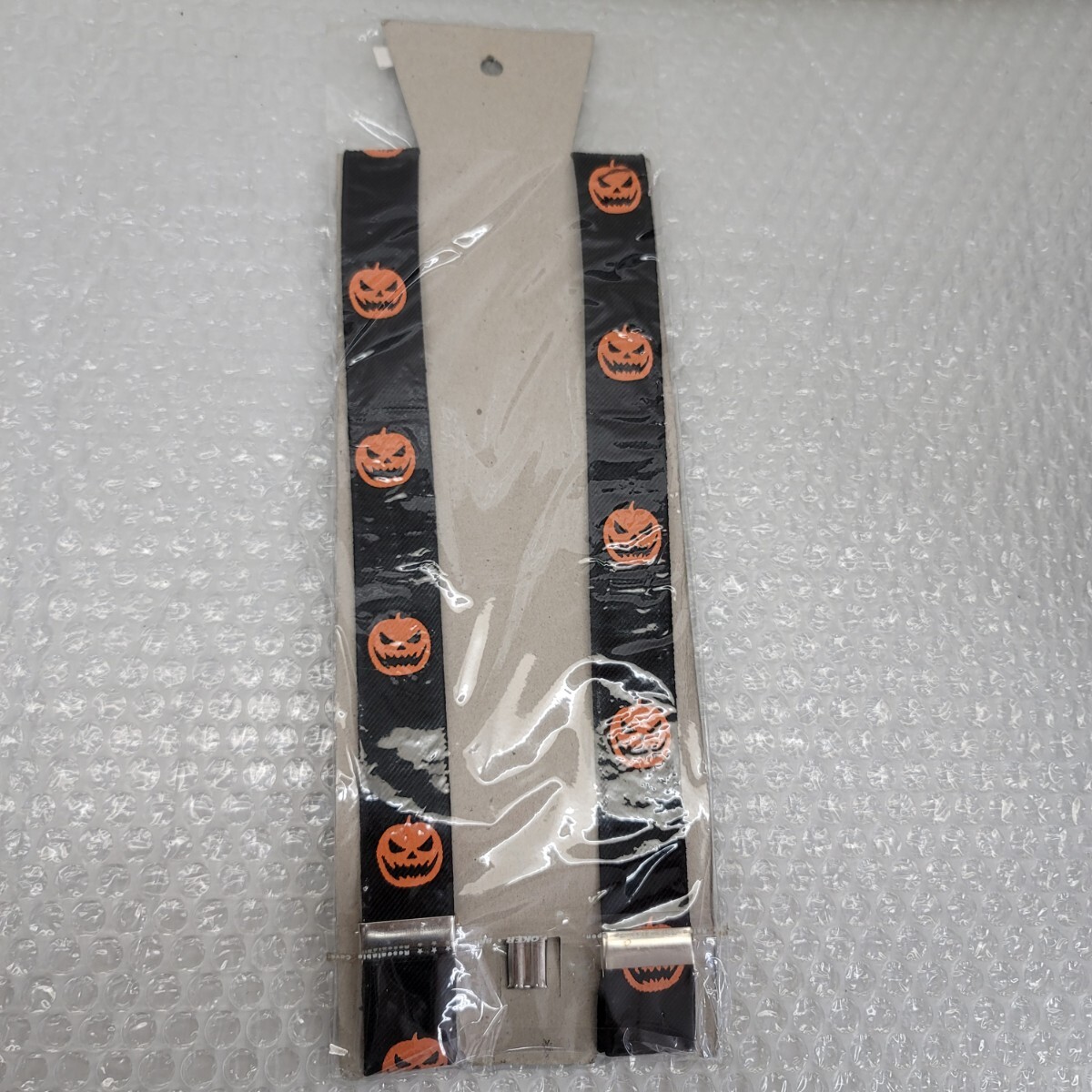 4440 サスペンダー ハロウィン カボチャ拍卖