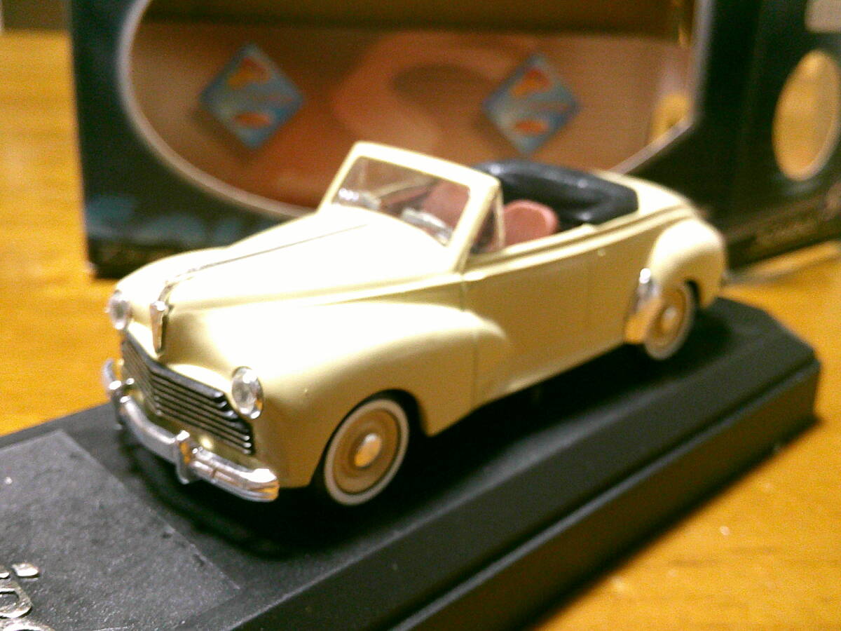 ソリド 1/43 「 プジョー203 カブリオレ 」 1951y サンドベージュ ・送料 500円(レターパック発送)拍卖