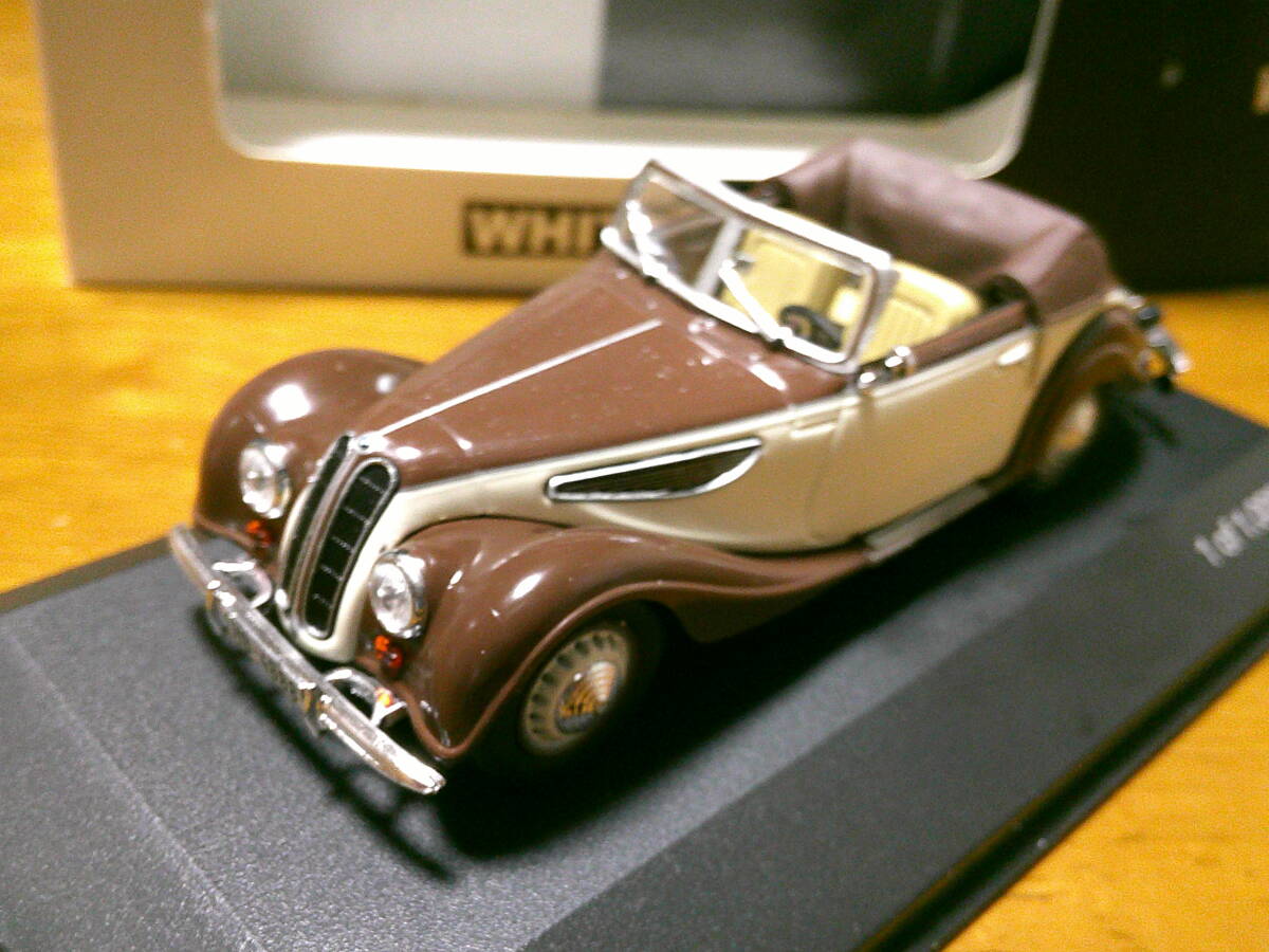 ホワイトボックス 1/43 「 BMW 327 」 1939y ブラウン/ベージュ ・送料 500円(レターパック発送)拍卖