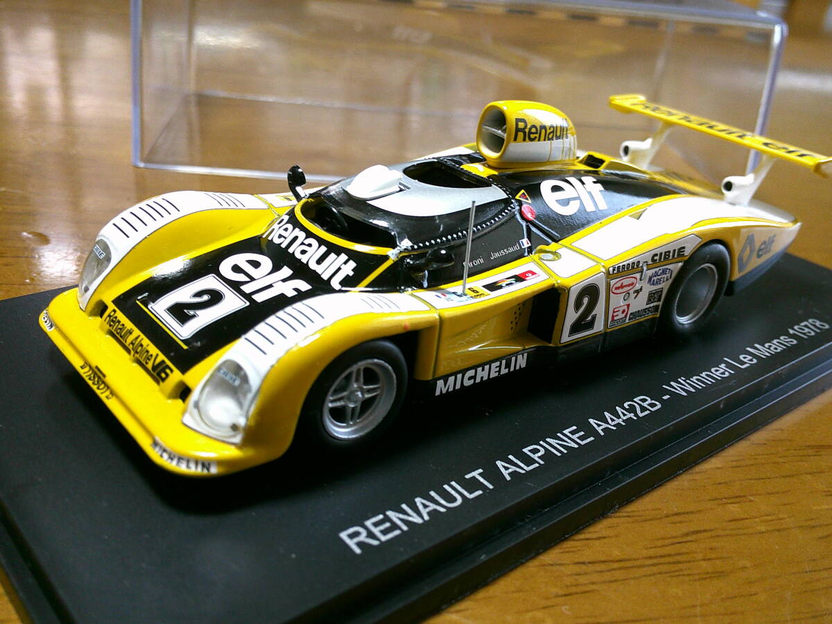 アシェット 1/43 「 ルノー アルピーヌ A442B 」 #2 ル・マン 1978y ・送料 500円 (レターパック発送)拍卖