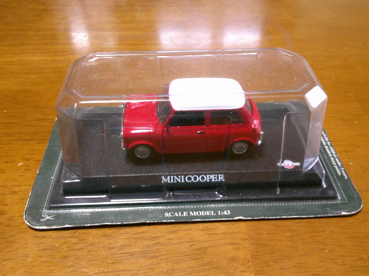 MKエンタープライズ 1/43 「 ミニクーパー 」 レッド/ホワイト ・送料 500円(レターパック発送)未開封品拍卖