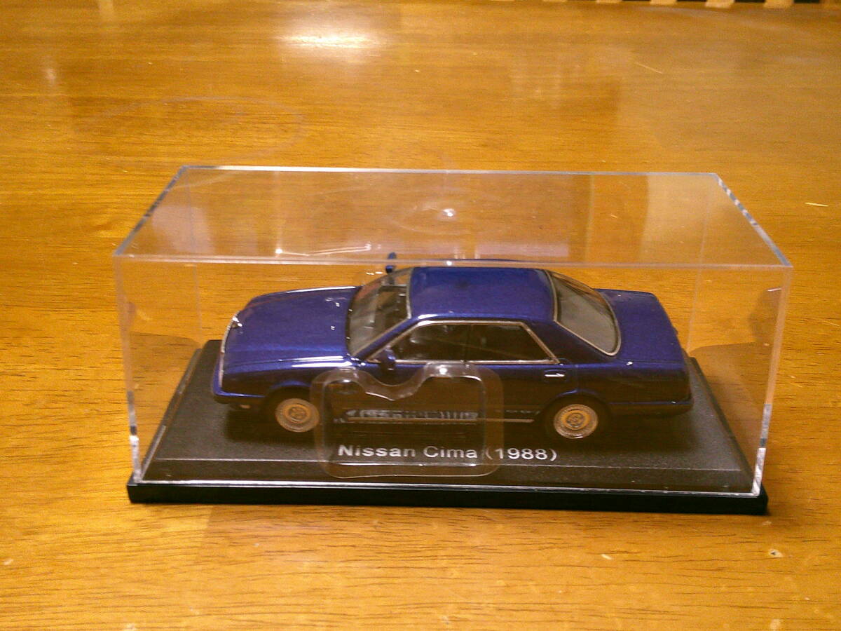 アシェット 1/43 「 ニッサン シーマ 」 1988y FPY31型 ネービー ・送料 500円(レターパック発送)拍卖