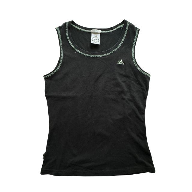 アディダス クライマライト クライマ365 タンクトップ ワンポイント adidas CLIMALITE CLIMA365 ブラック 00s Y2K 雅瀬577拍卖