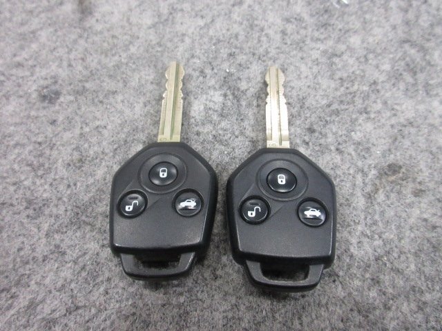 ◆ スバル インプレッサ G4 GJ7-0028・・にて使用 純正 キーレス G刻印 007YUUL0284 2本 セット ◆拍卖